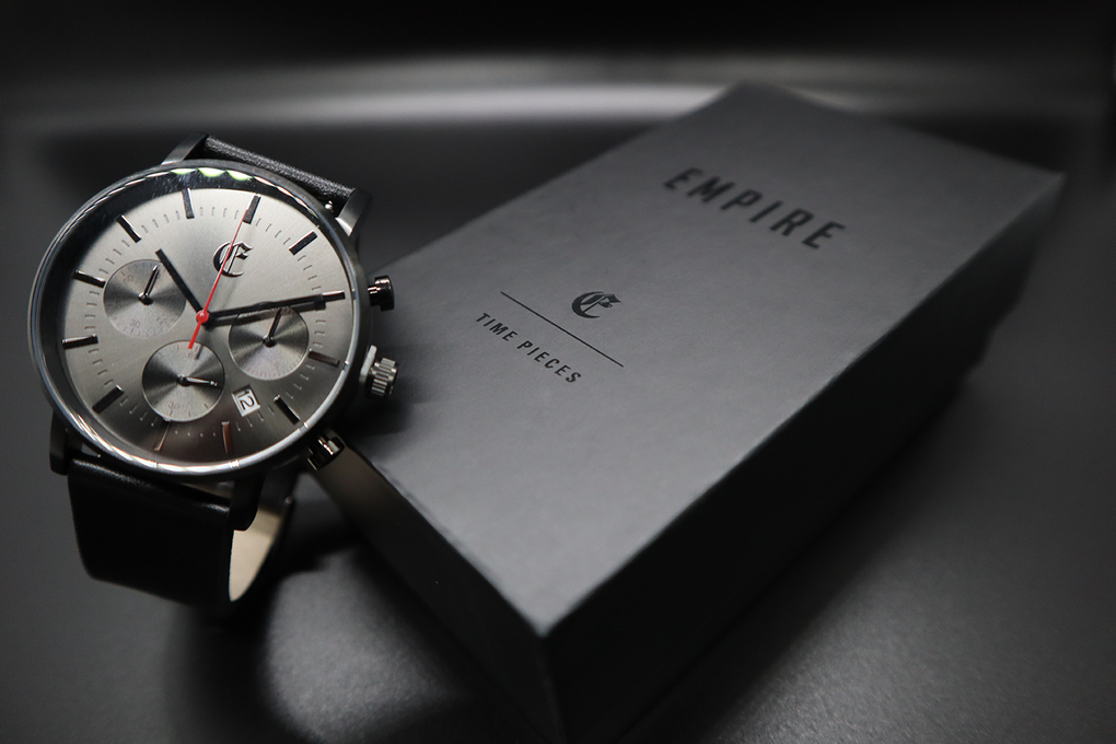 Chronograph // Metallic Black